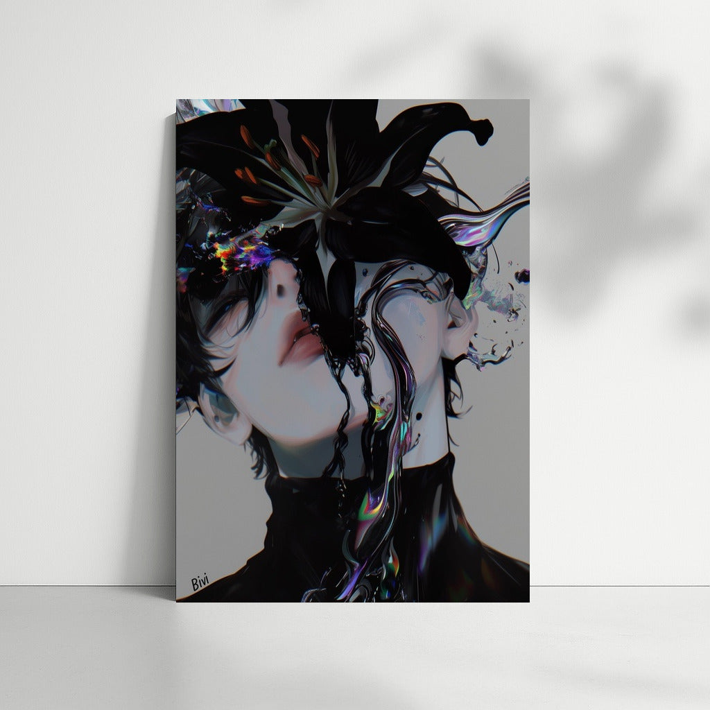 Whirlwind of Emotions: Face in Color