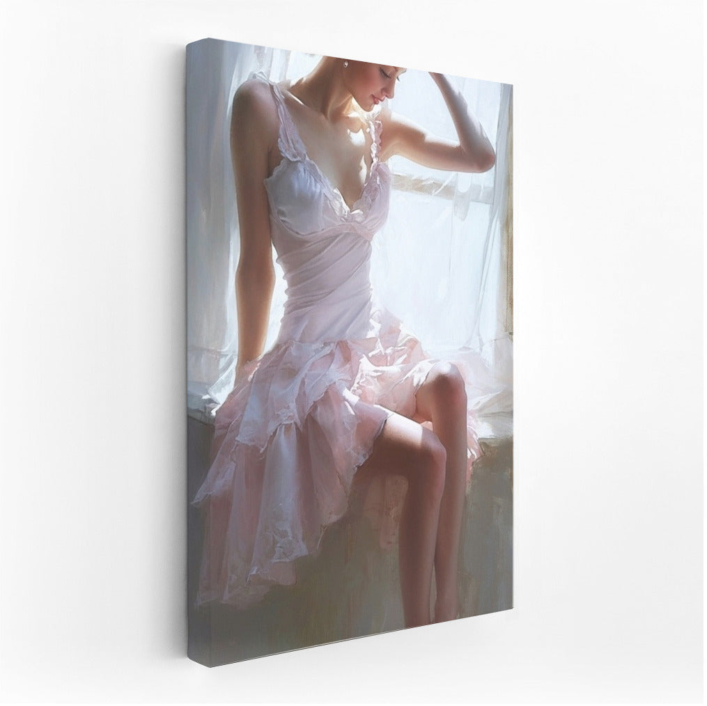 Bright Muse at the Window