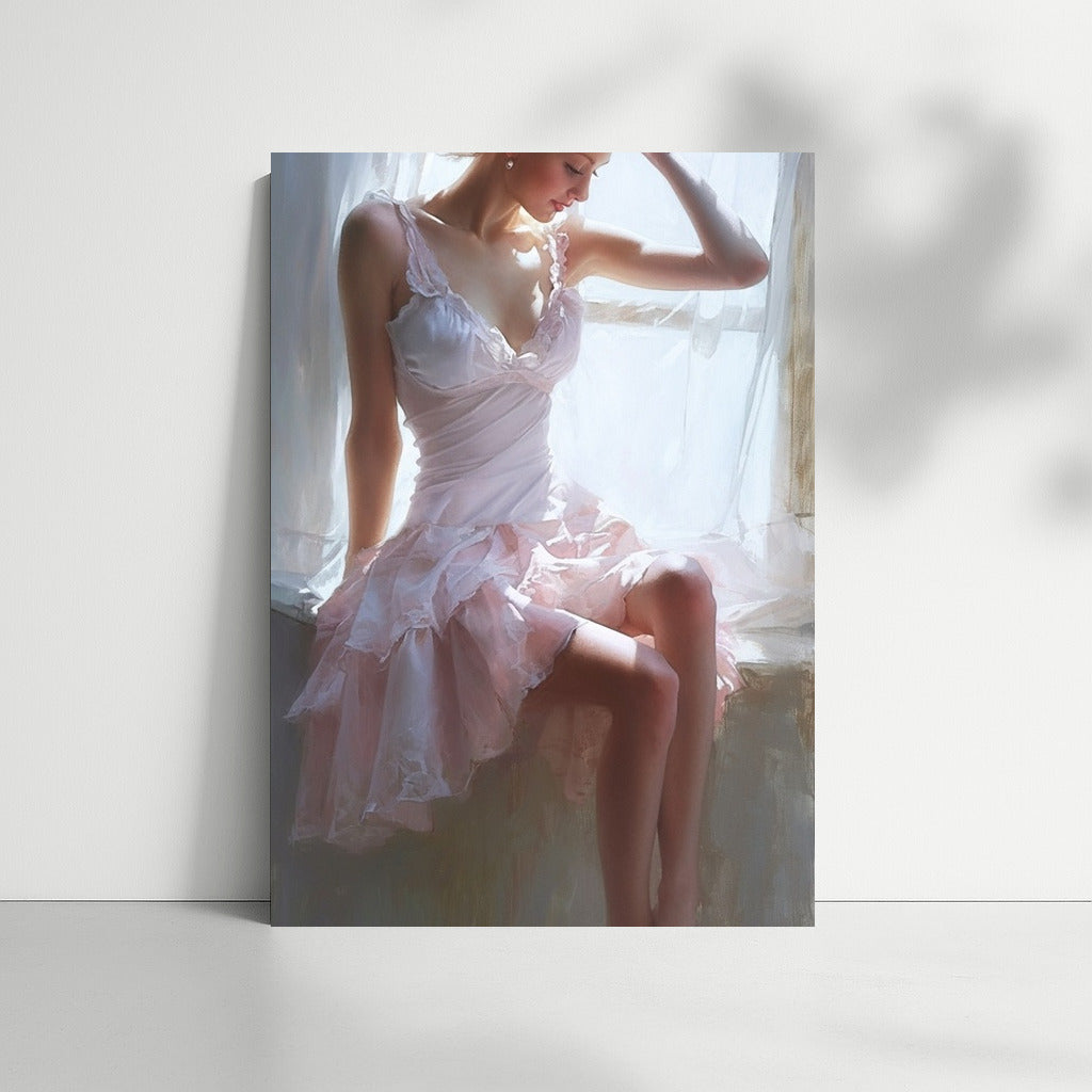 Bright Muse at the Window