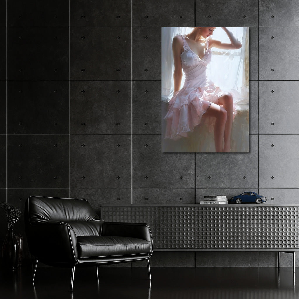 Bright Muse at the Window
