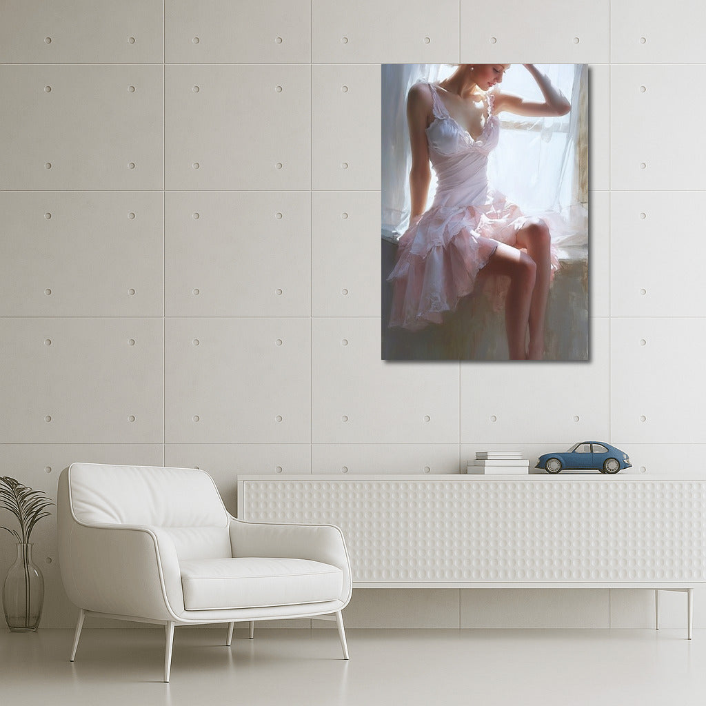 Bright Muse at the Window