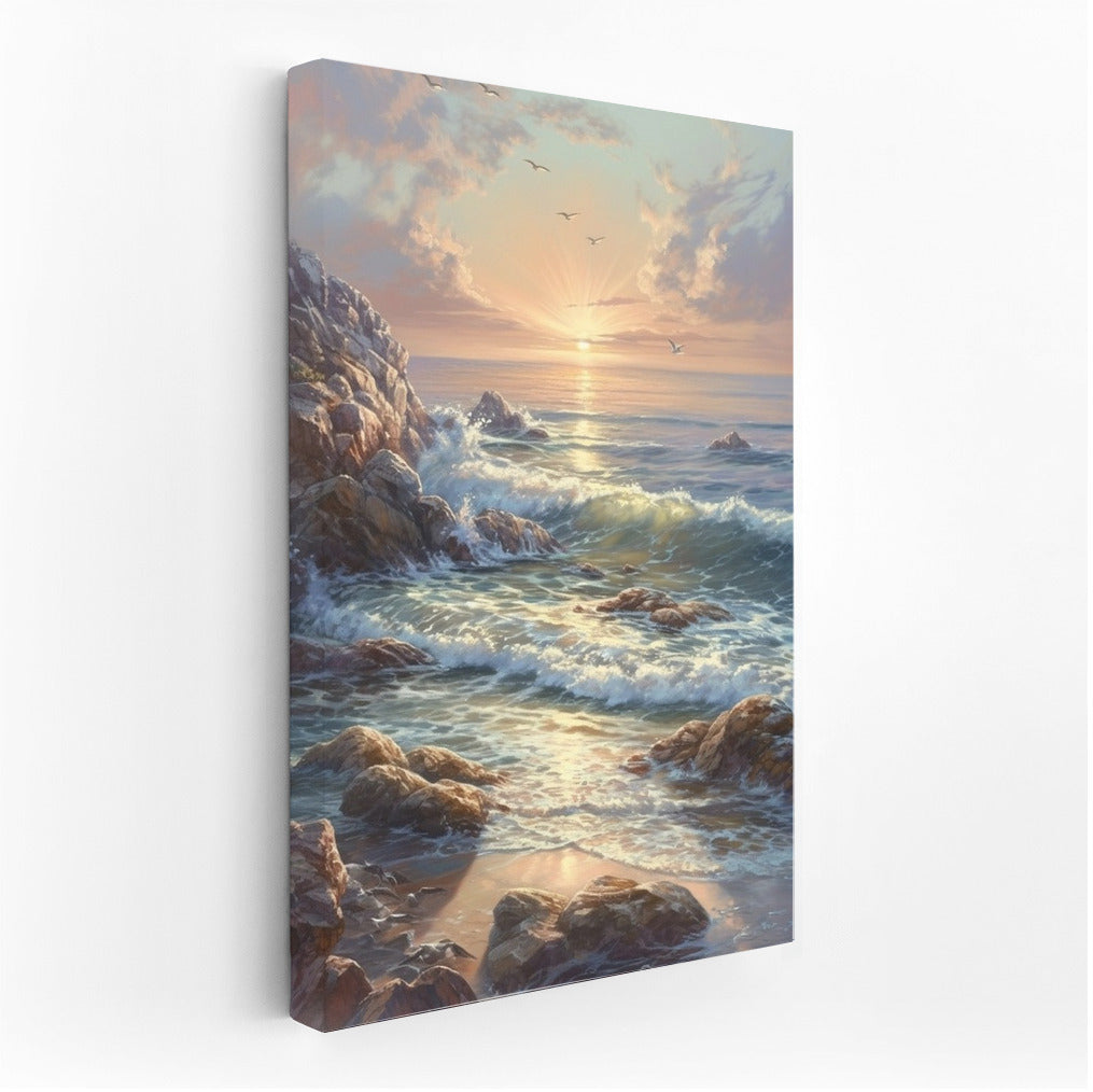 Dawn Embrace of the Ocean