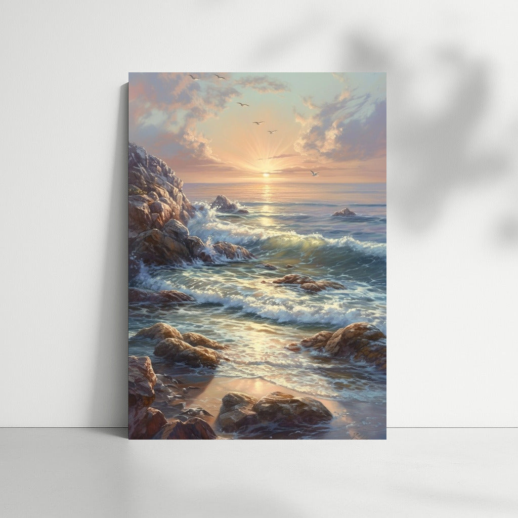 Dawn Embrace of the Ocean
