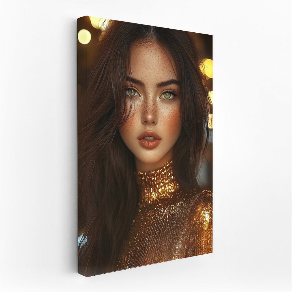 Golden Illumination: Radiance of the Soul