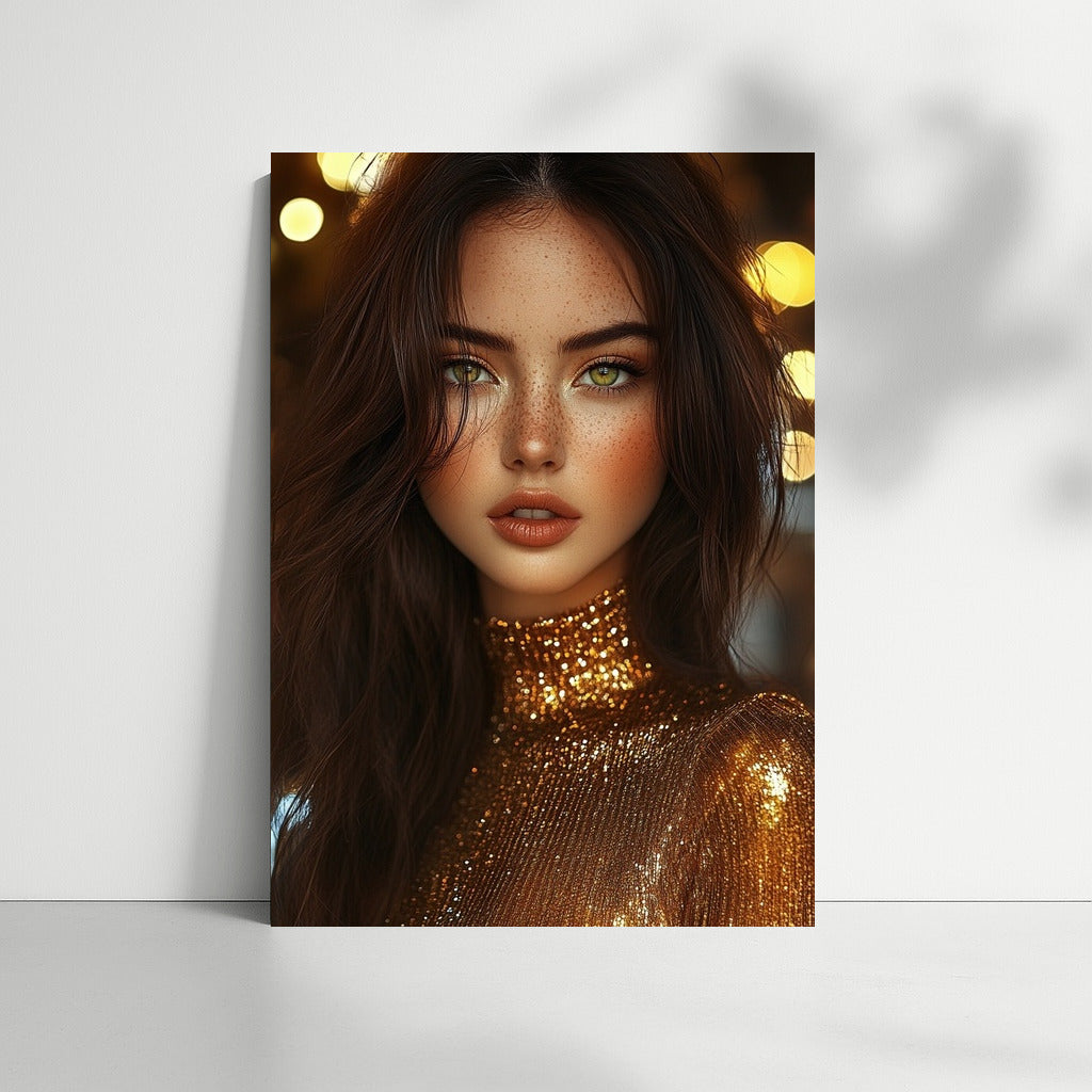 Golden Illumination: Radiance of the Soul