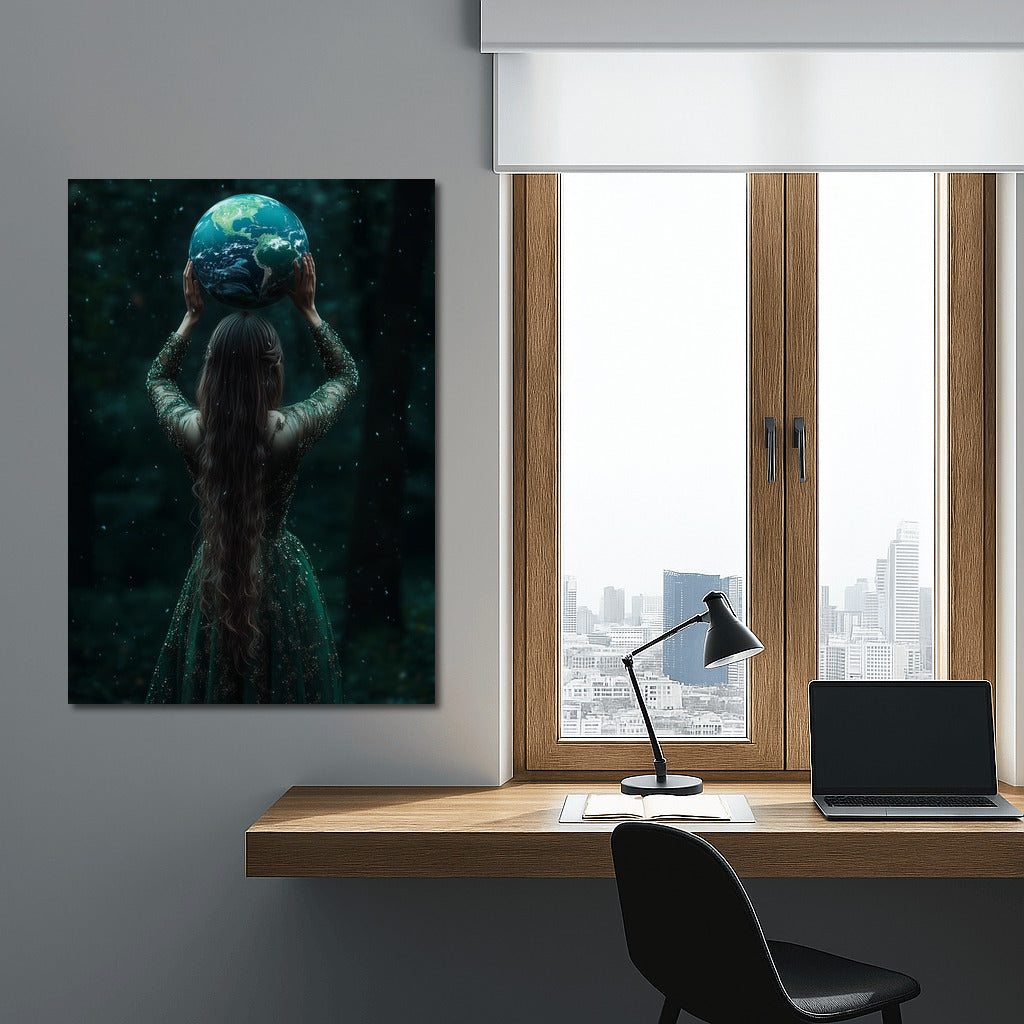 The Guardian of the Universe in the Embrace of Nature