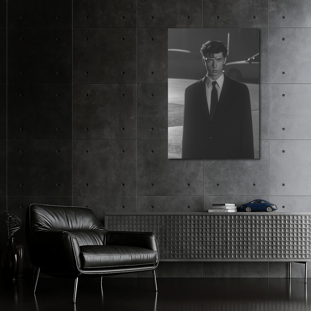 Silhouette in the Midnight Dance