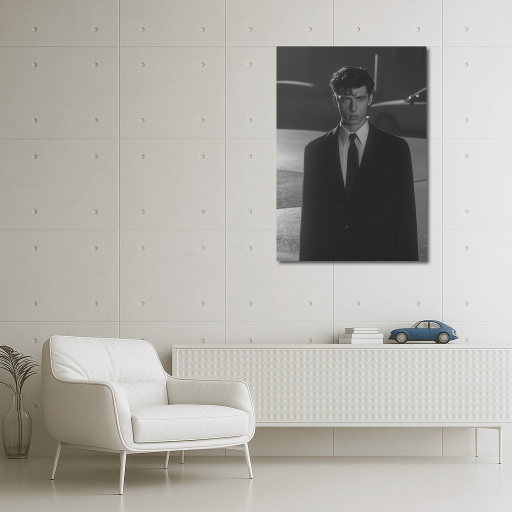 Silhouette in the Midnight Dance