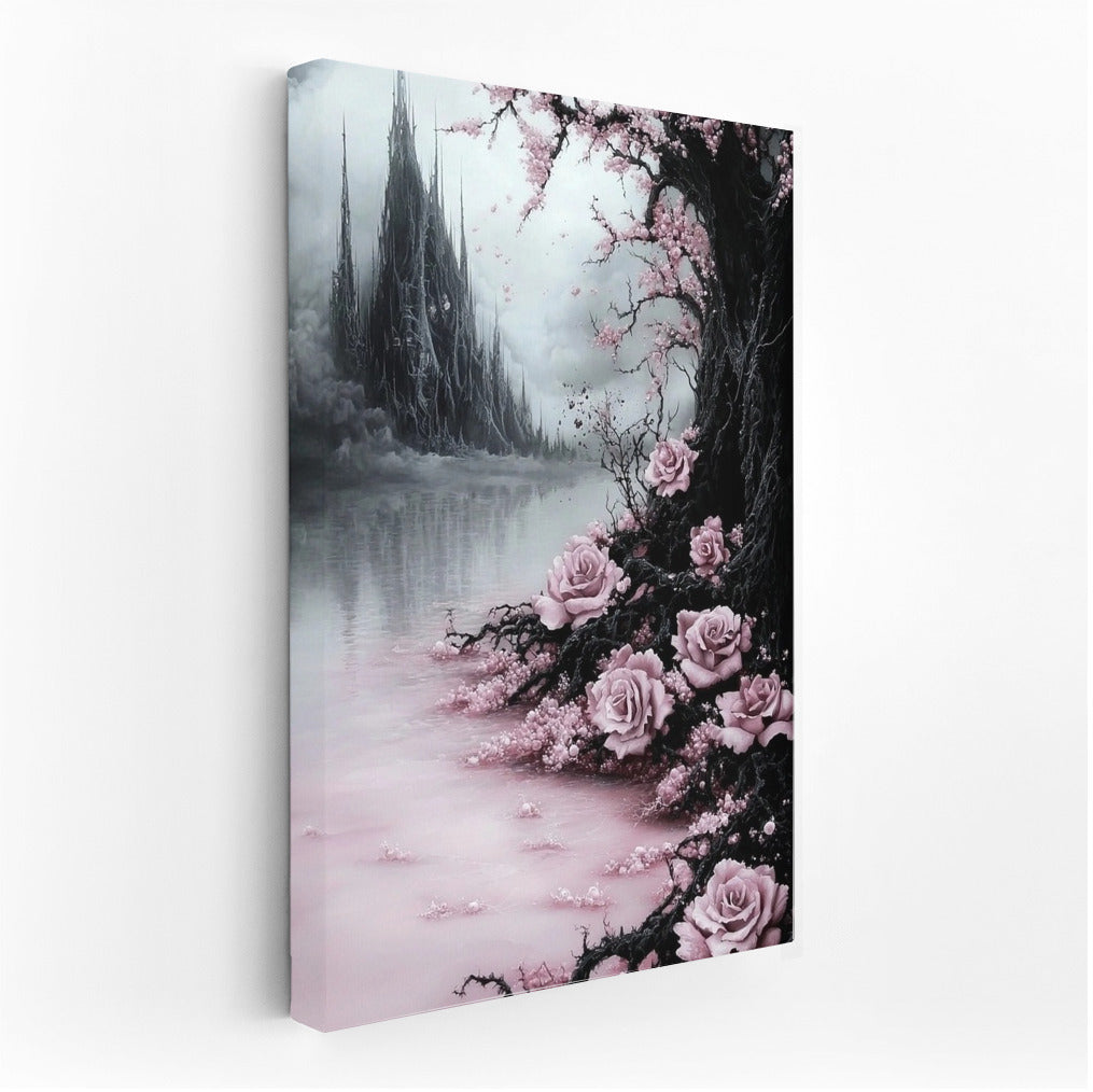 The Castle in the Pink Mist