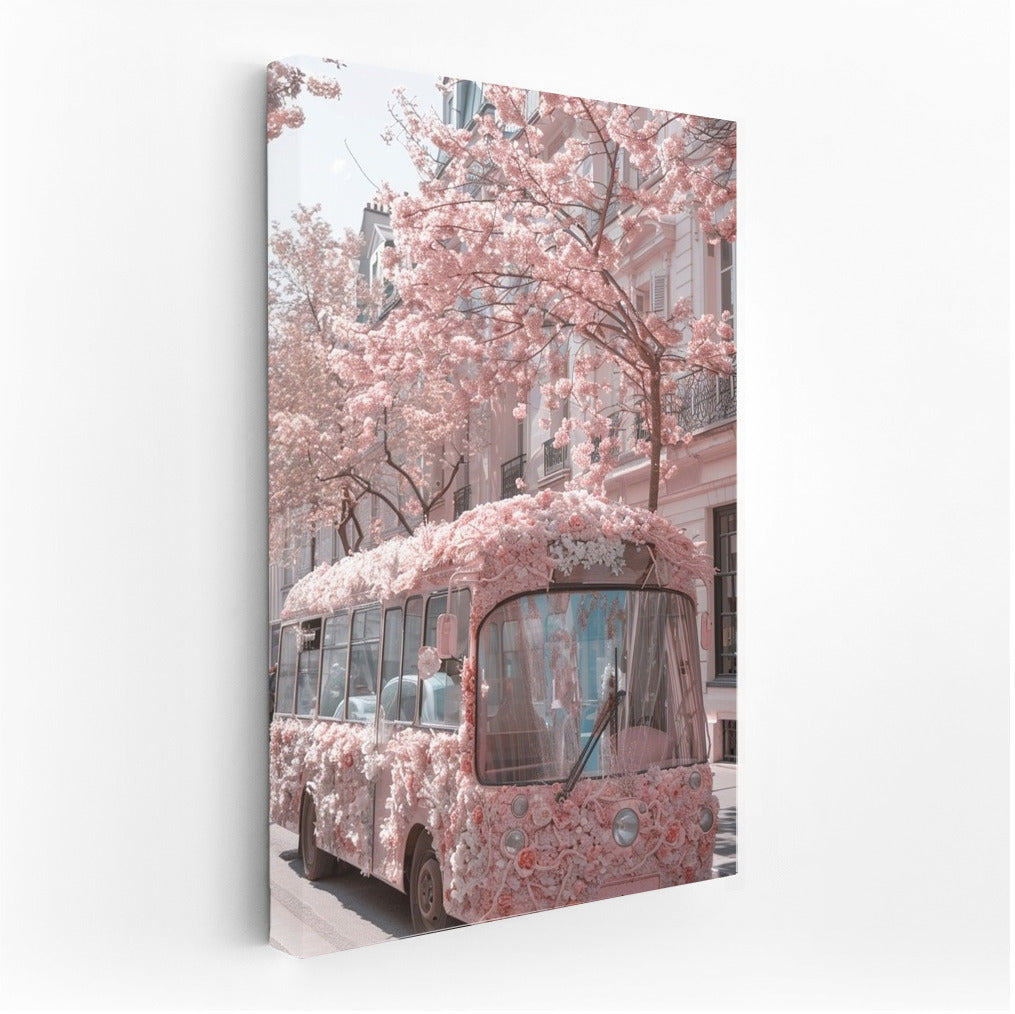 Flower Odyssey: Bus in Sakura Rustle