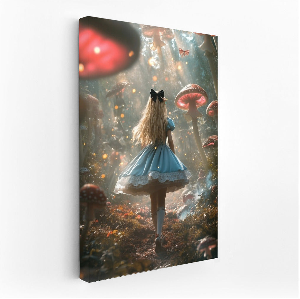 Wanderer in the Mushroom Thicket