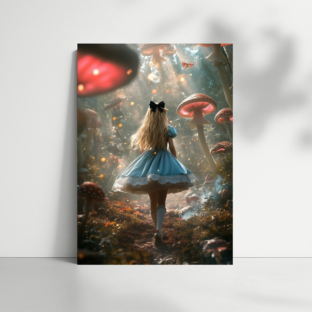 Wanderer in the Mushroom Thicket