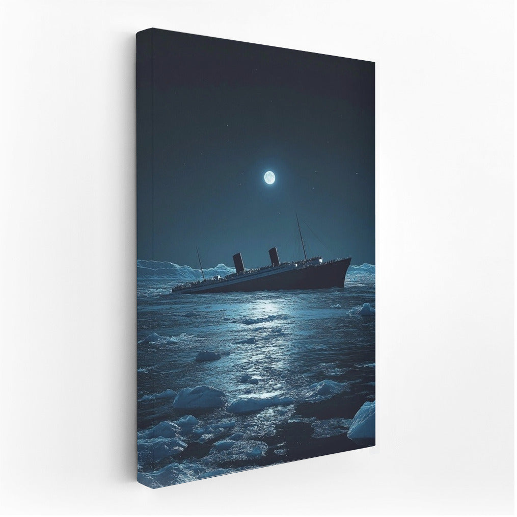 Whispers of the Moon Icebergs