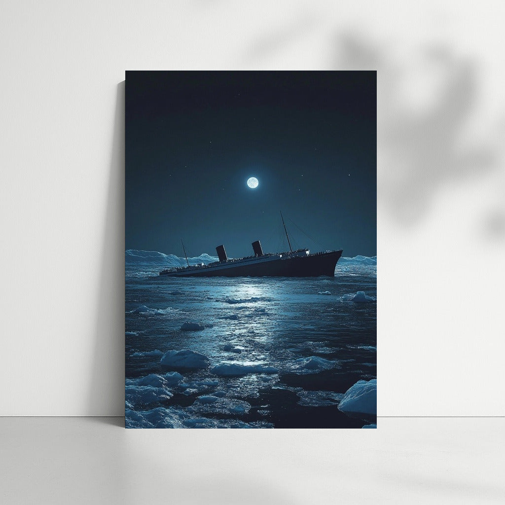 Whispers of the Moon Icebergs
