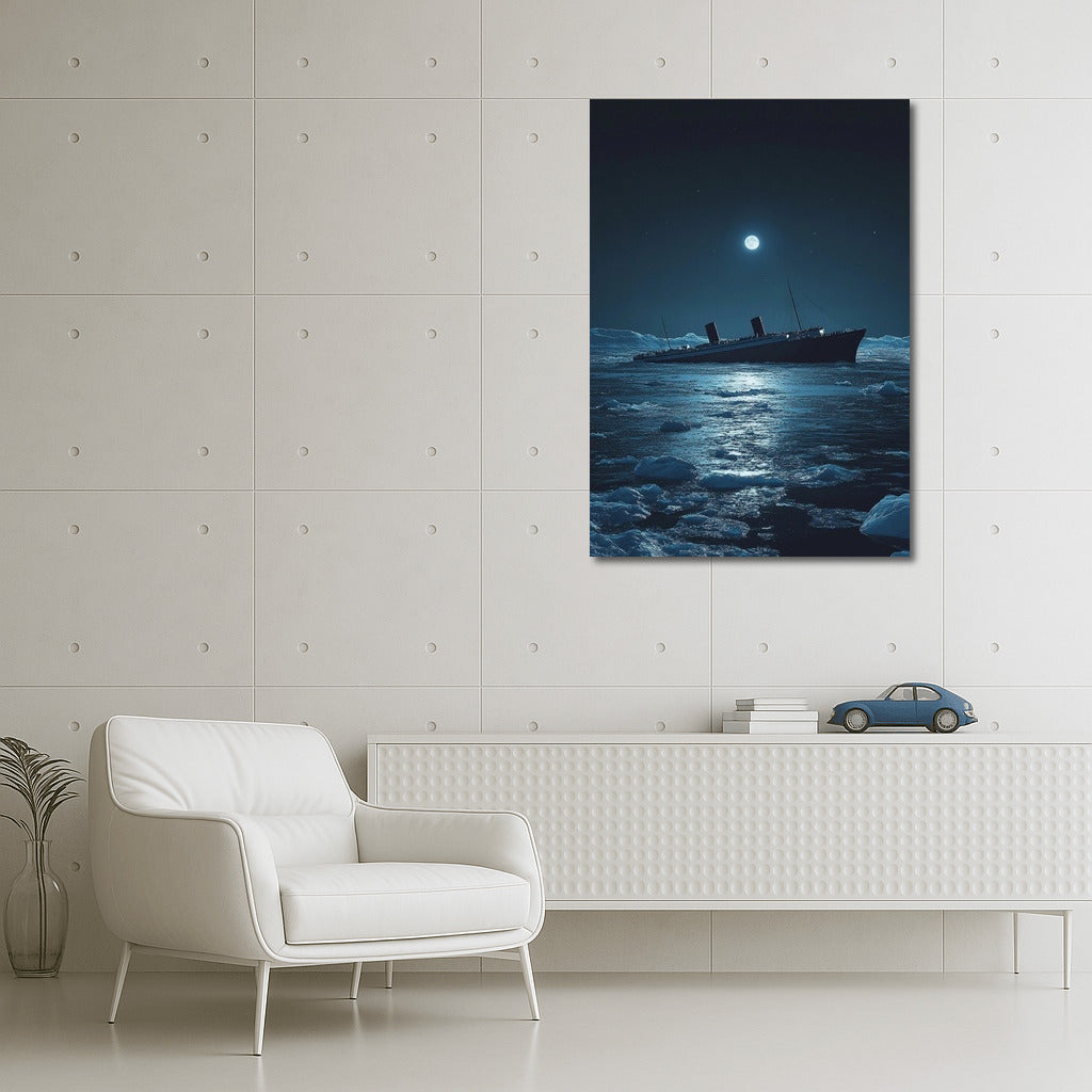 Whispers of the Moon Icebergs
