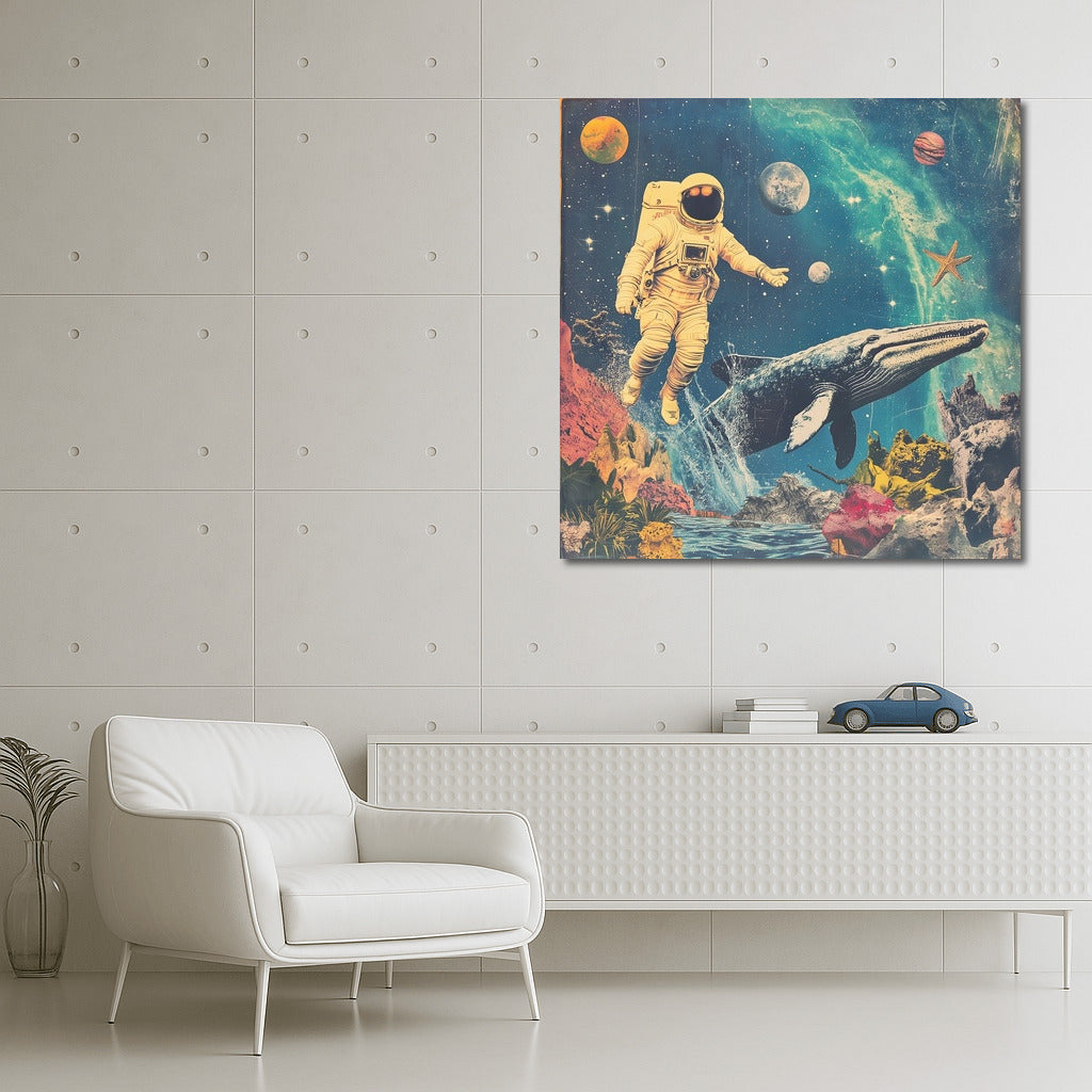 Star Ballet: Astronaut and Whale