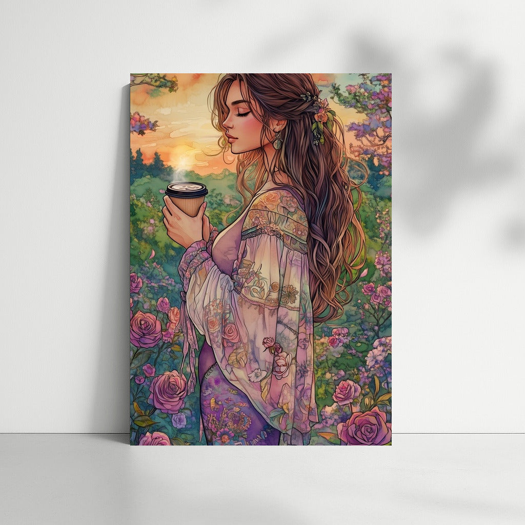 Sunset in Flower Dream