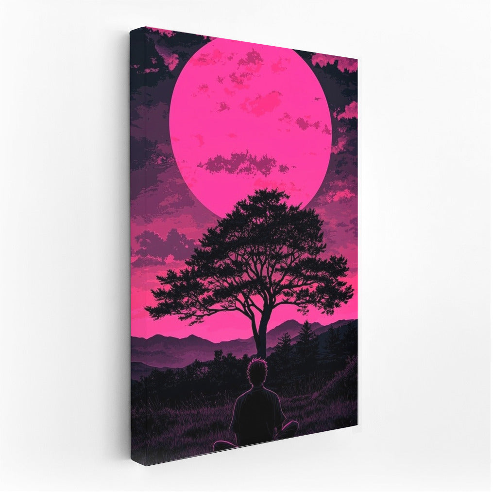 Dance of the Shadow under the Pink Moon