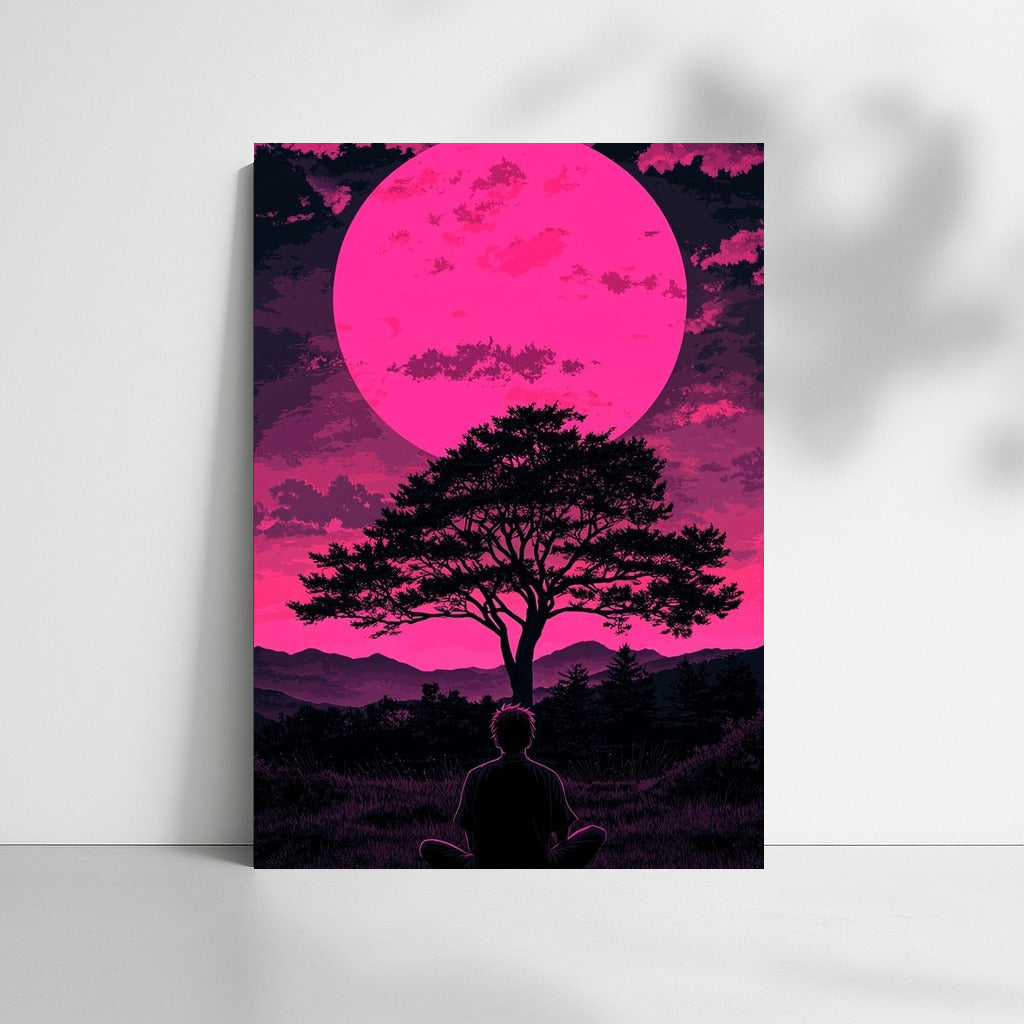 Dance of the Shadow under the Pink Moon