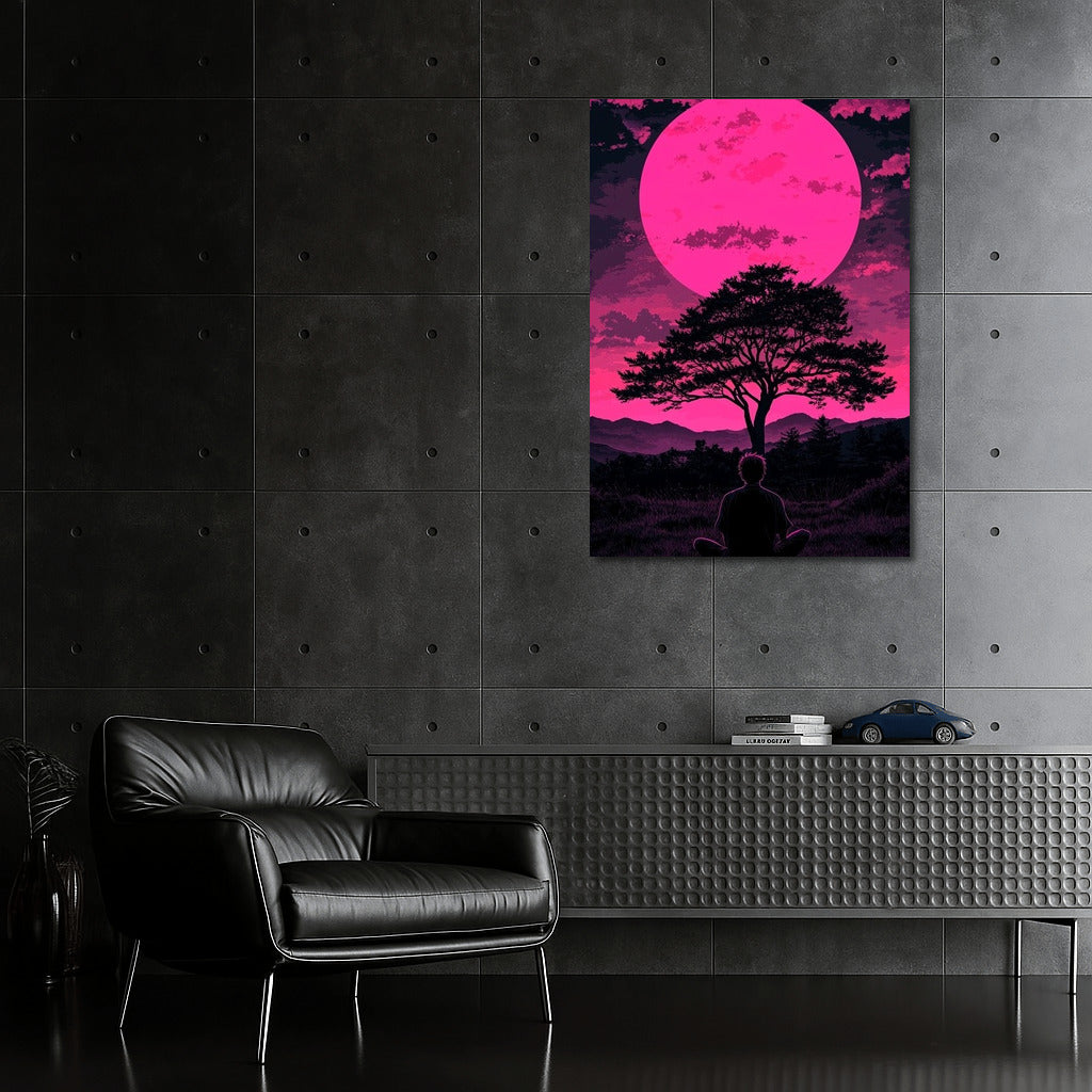 Dance of the Shadow under the Pink Moon