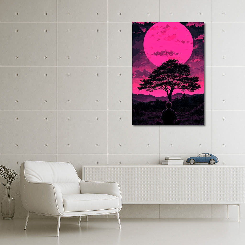 Dance of the Shadow under the Pink Moon