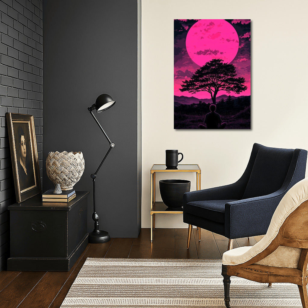 Dance of the Shadow under the Pink Moon