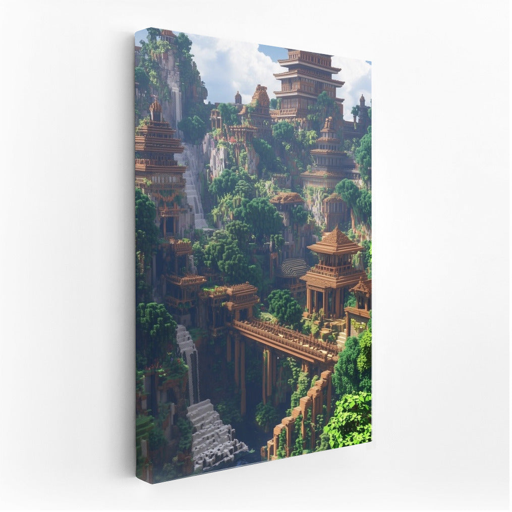 Temples in the Embrace of the Emerald Jungle