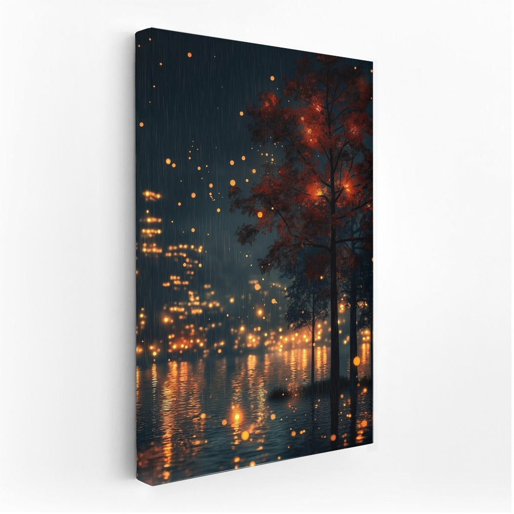 Forest Fireflies: Dance of the Night