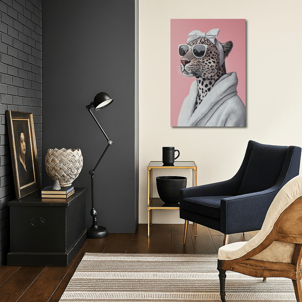 Chic and Spots: Leopard in Lounge Style