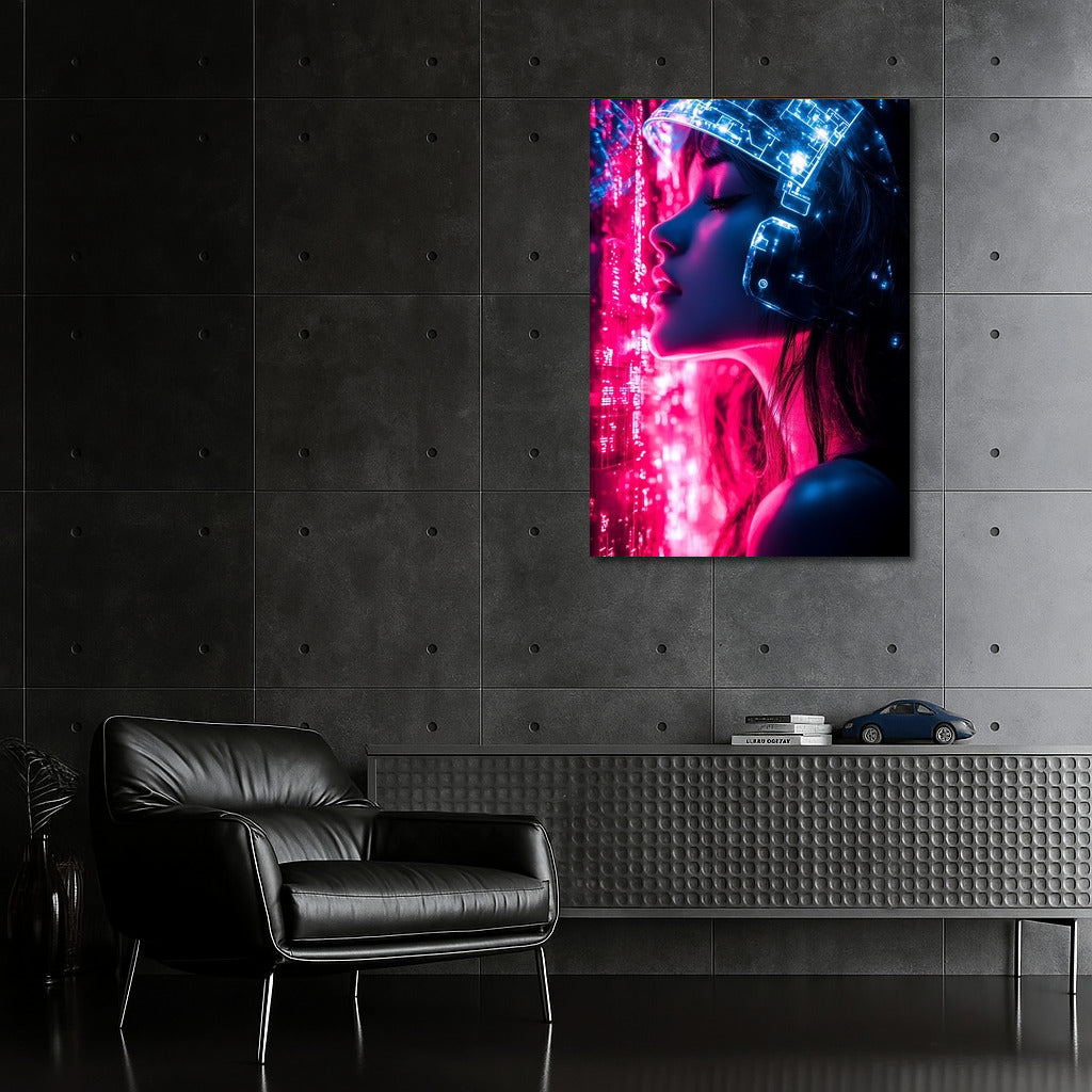 Neon Phantom of Urban Dreams
