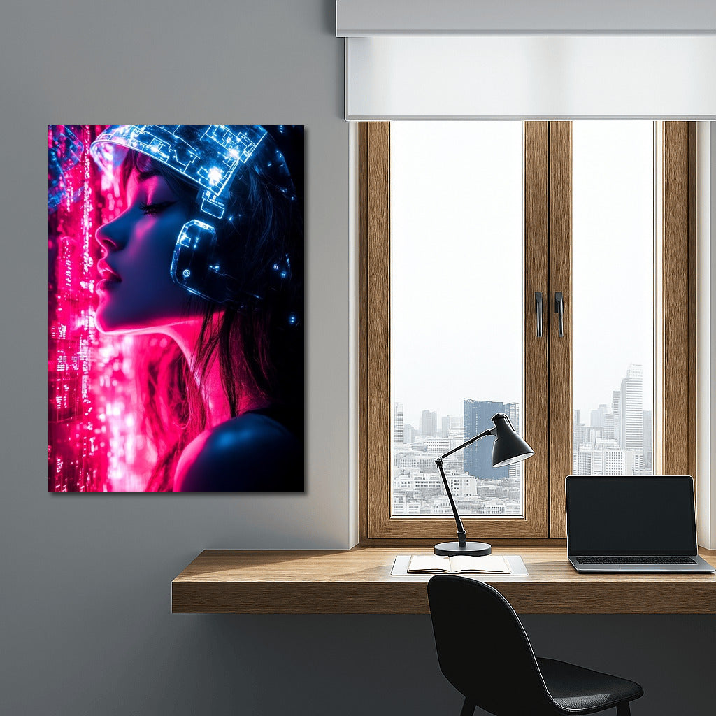 Neon Phantom of Urban Dreams