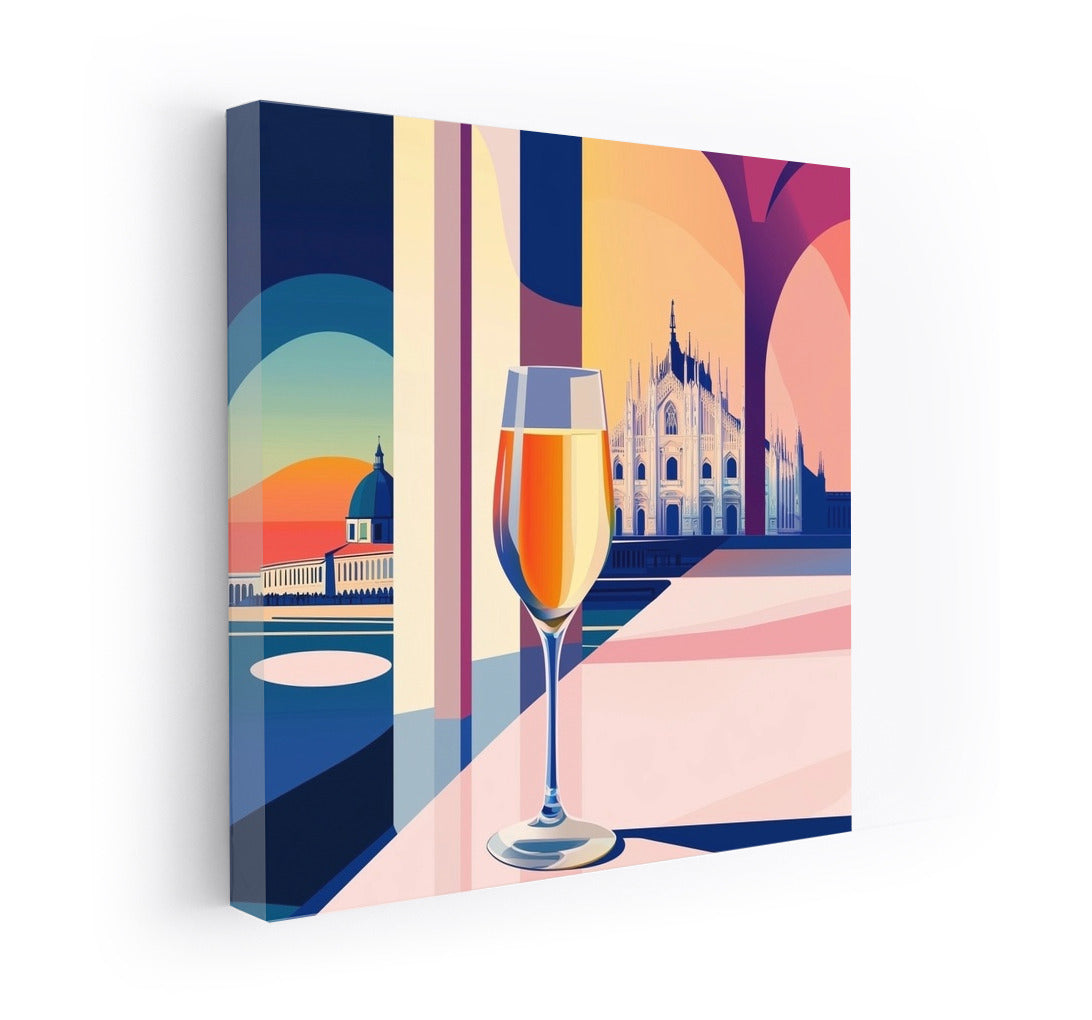 A Toast Under the Arches of Elegance