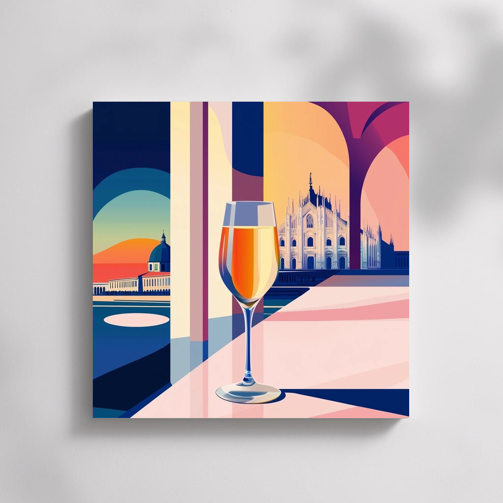 A Toast Under the Arches of Elegance