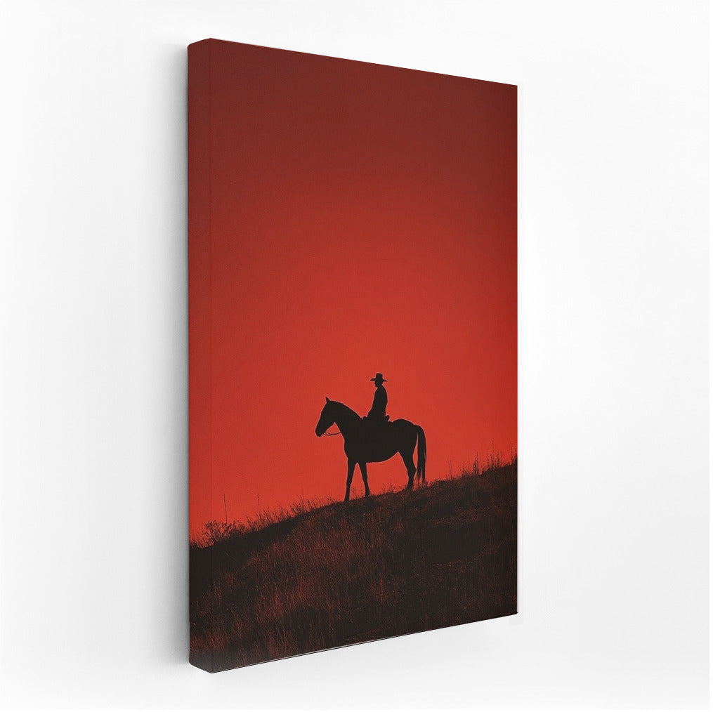 The Secret Rider of the Scarlet Sunset