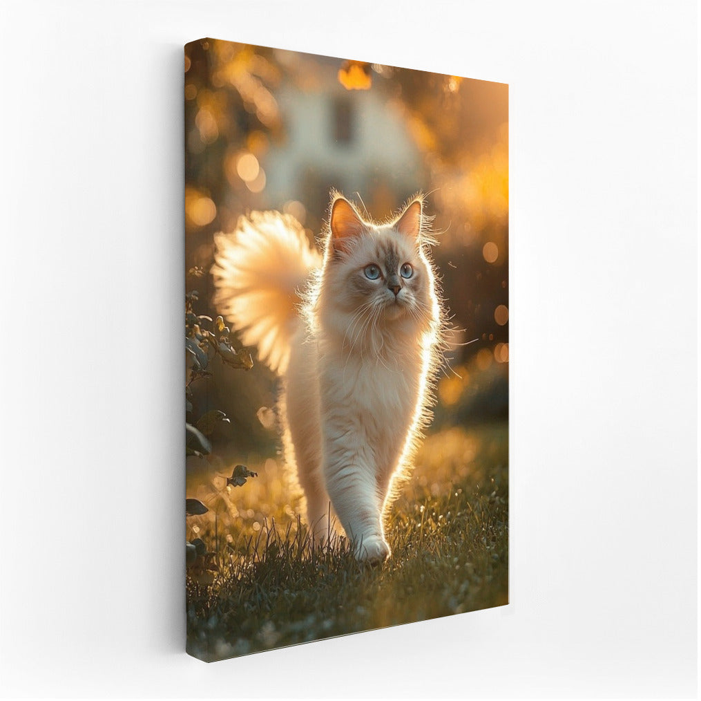 Sunset Grace: Fluffy Sorcerer