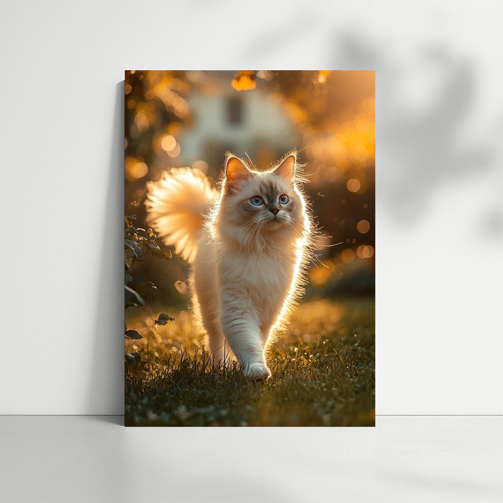 Sunset Grace: Fluffy Sorcerer