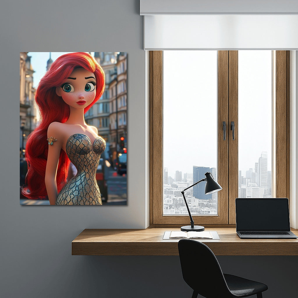 Fiery Muse of the Evening City