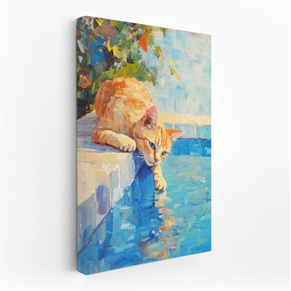 A Sunny Idler by the Azure Waters