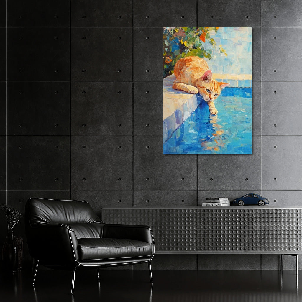 A Sunny Idler by the Azure Waters