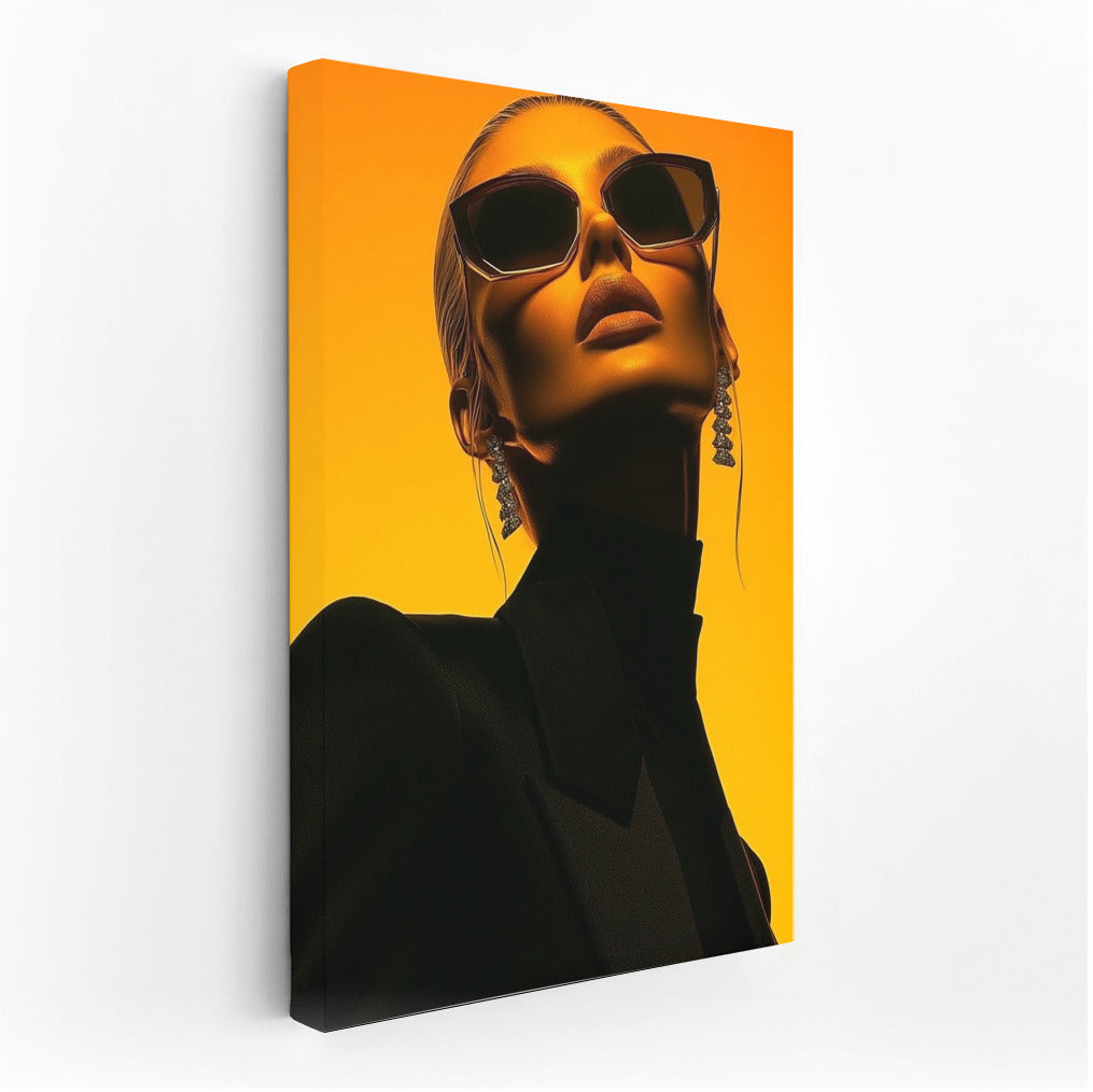 Shadow in Glasses: The Vibrance of Self-Expression