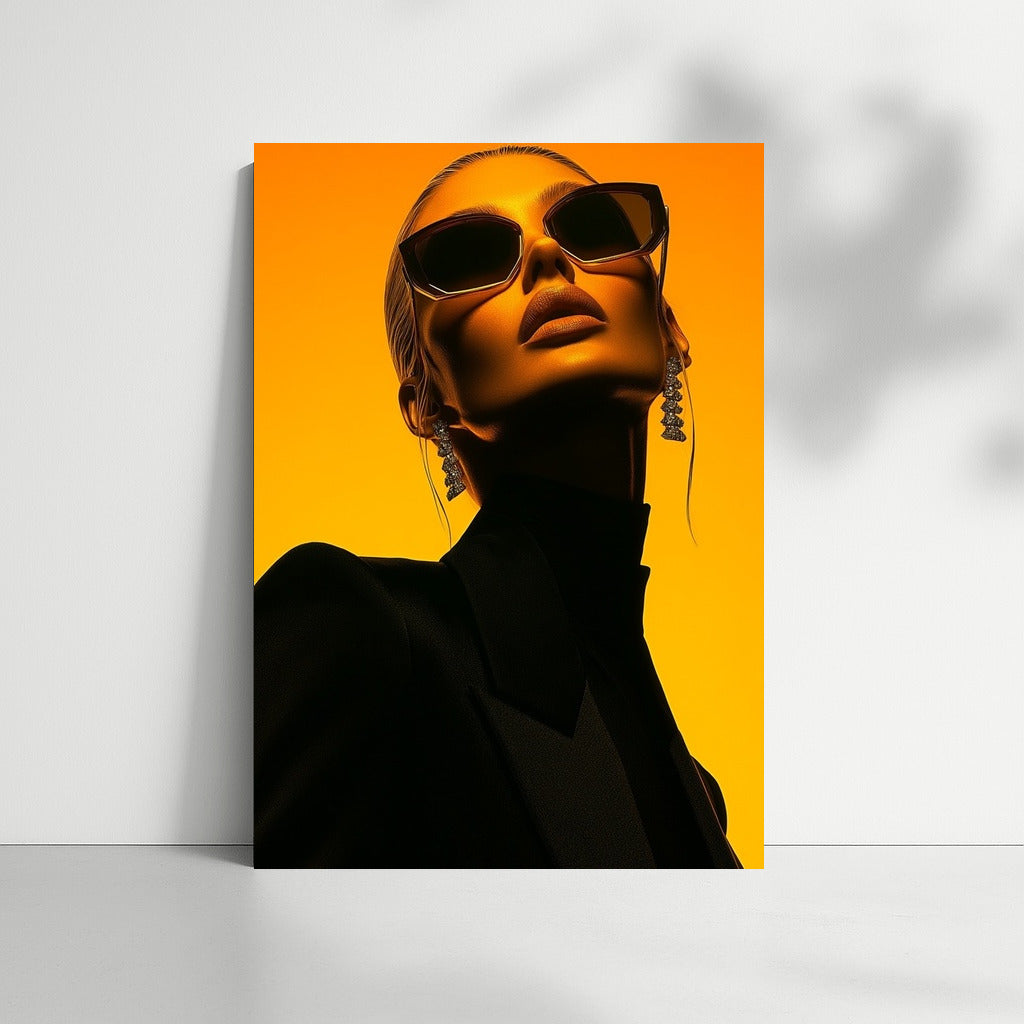 Shadow in Glasses: The Vibrance of Self-Expression