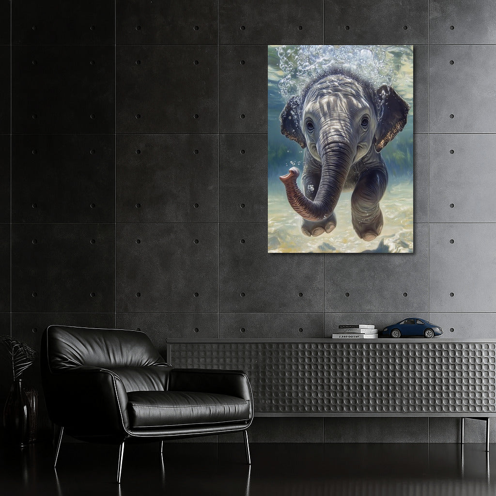 Baby Elephant's Underwater Games
