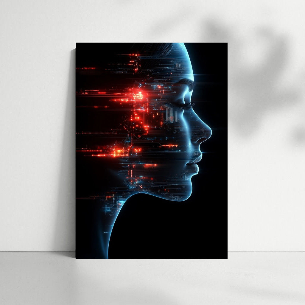 Light Silhouette: Dive into the Digital Galaxy