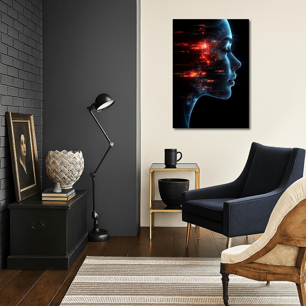 Light Silhouette: Dive into the Digital Galaxy