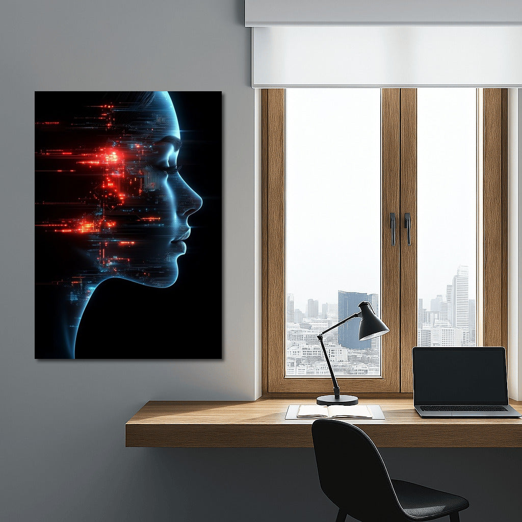 Light Silhouette: Dive into the Digital Galaxy
