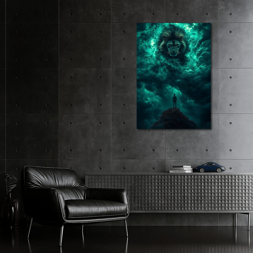 The King of Clouds: Silhouette of Majesty
