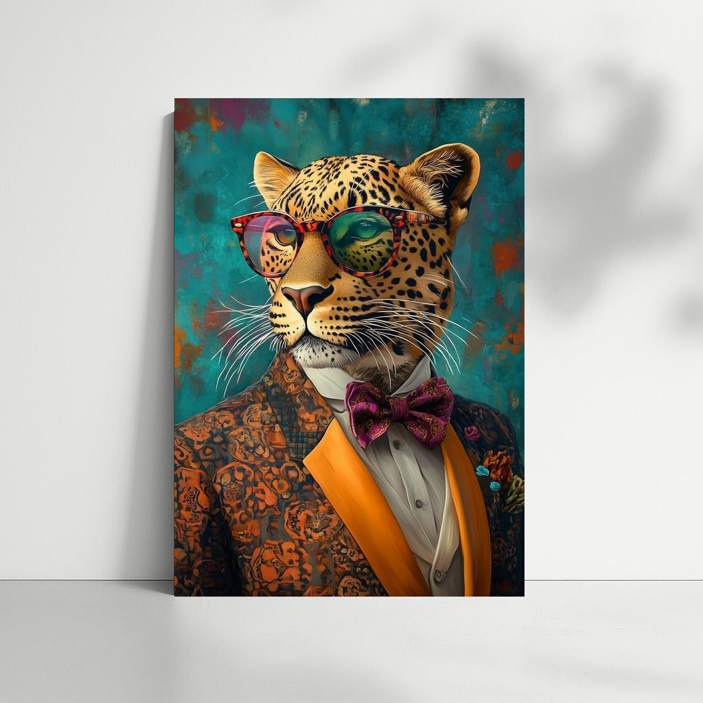 Elegance in a Spotted Tie