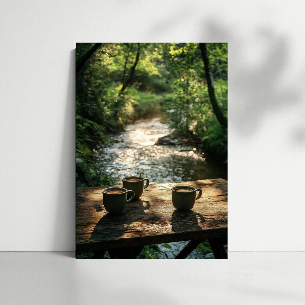 Three Cups of Morning Silence