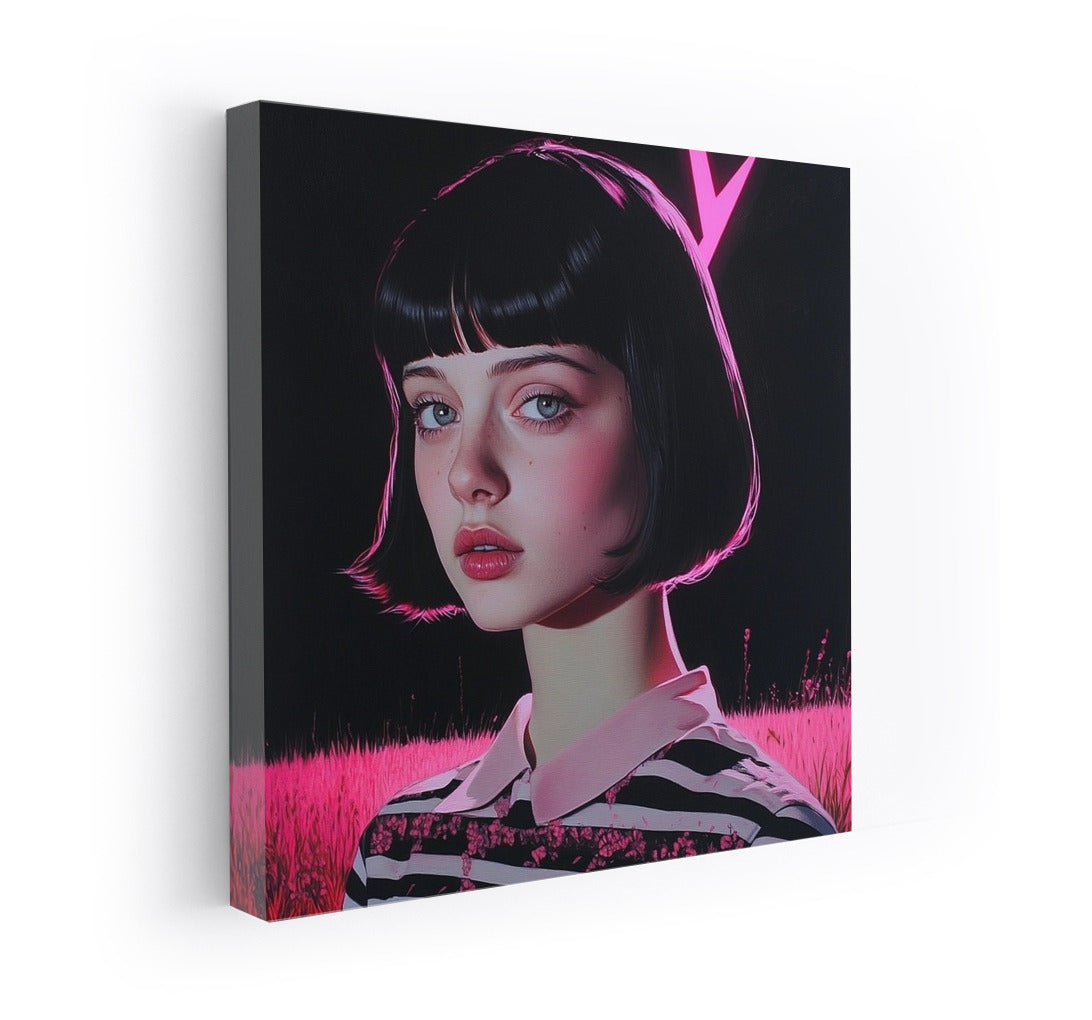 Dance of Shadows in the Pink Twilight