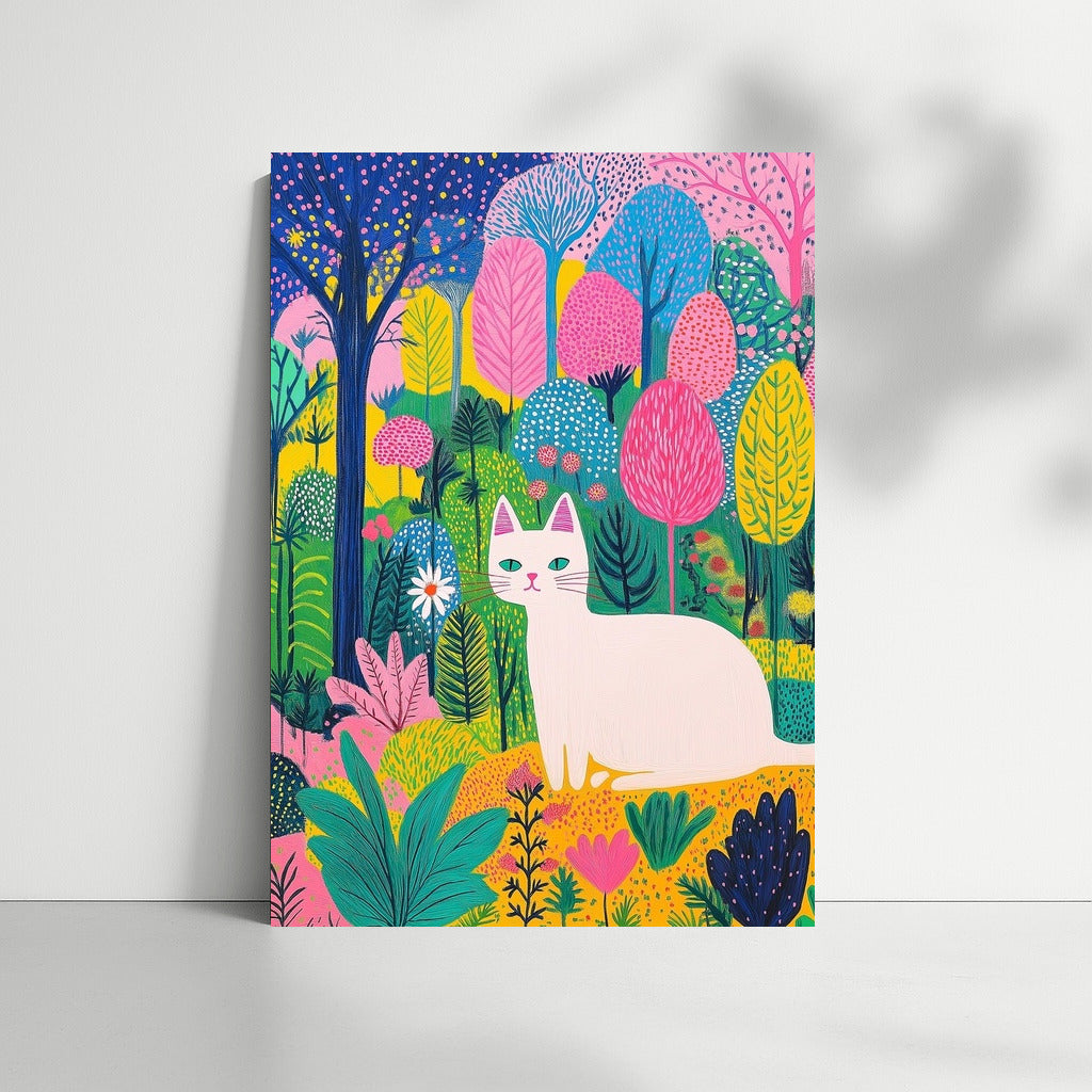 Cat in the Wonderful Jungle
